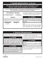 Preview for 4 page of Emerson FLORET ECO CF840BQ00 Owner'S Manual