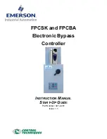 Emerson FPCBA Instruction Manual preview