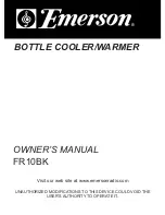 Preview for 11 page of Emerson FR10BK Owner'S Manual