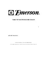 Emerson FR23RD Owner'S Manual preview