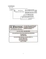 Preview for 8 page of Emerson FR966 Owner'S Manual