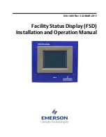 Emerson FSD Installation And Operation Manual preview