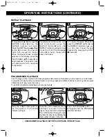 Предварительный просмотр 9 страницы Emerson GirlPower GP208 Owner'S Manual