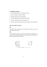 Preview for 9 page of Emerson girlpower GP808 Owner'S Manual