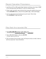 Предварительный просмотр 22 страницы Emerson GM527 User Manual