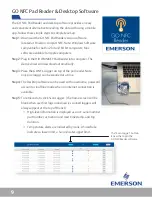 Предварительный просмотр 9 страницы Emerson GO NFC Logger User Manual