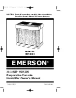 Emerson HD13002 Owner'S Manual preview