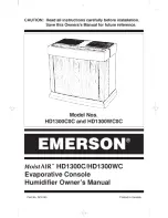 Emerson HD1303 Owner'S Manual preview