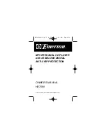 Emerson HD7088 Owner'S Manual preview