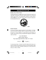 Preview for 4 page of Emerson HD8116 Owner'S Manual