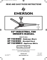 Emerson HF1160BQ02 Owner'S Manual preview