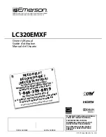 Предварительный просмотр 40 страницы Emerson High-Definition Television LC320EMXF Owner'S Manual