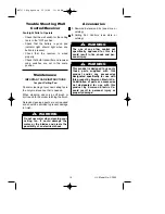 Предварительный просмотр 15 страницы Emerson HIGHPOINTE CF205BS00 Owner'S Manual