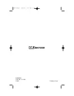 Preview for 7 page of Emerson HK95 Important Safety Instructions Manual