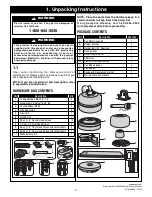 Предварительный просмотр 3 страницы Emerson IDEAL CF330BQ00 Owner'S Manual