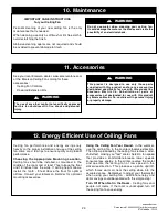 Предварительный просмотр 23 страницы Emerson IDEAL CF330BQ00 Owner'S Manual