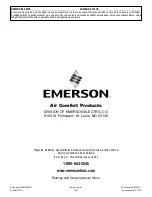 Предварительный просмотр 56 страницы Emerson IDEAL CF330BQ00 Owner'S Manual