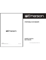 Emerson IM90T Owner'S Manual preview