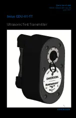 Preview for 1 page of Emerson Incus GDU-01-TT Quick Start Manual