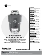 Preview for 1 page of Emerson InSinkErator 658442 Manual