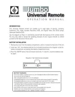 Preview for 1 page of Emerson Jumbo Operation Manual