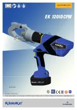 Emerson Klauke EK 120IDCFM Instructions For Use Manual preview