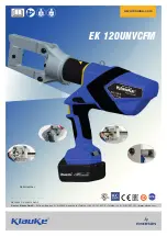 Предварительный просмотр 1 страницы Emerson Klauke EK 120UNVCFM Manual