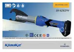 Emerson Klauke EK 425CFM Manual предпросмотр