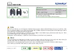 Preview for 5 page of Emerson Klauke MAP215CFM Manual