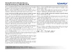 Preview for 19 page of Emerson Klauke MAPAX216CFM Manual