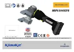 Emerson Klauke MAPAX445CFB Manual предпросмотр