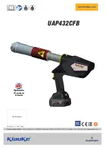 Emerson Klauke UAP432CFB Manual preview