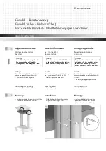 Preview for 1 page of Emerson Knurr Elimobil Trolley keyboard shelf Assembly Instructions