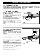 Preview for 18 page of Emerson Laclede Eco LED CF995BS01 Owner'S Manual