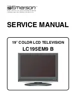 Emerson LC195EM9 B Service Manual preview