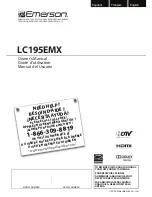Preview for 1 page of Emerson LC195EMX Owner'S Manual
