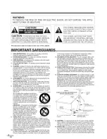 Preview for 2 page of Emerson LC320EM8 Owner'S Manual