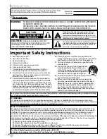 Preview for 2 page of Emerson LC320EM9 3 Owner'S Manual