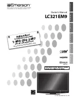 Emerson LC321EM9 Owner'S Manual preview