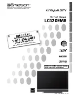 Emerson LC420EM8 Owner'S Manual preview