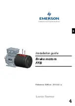 Emerson Leroy-Somer FFB Installation Manual preview