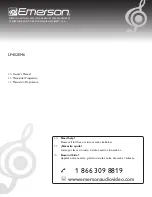 Preview for 1 page of Emerson LF402EM6 Owner'S Manual