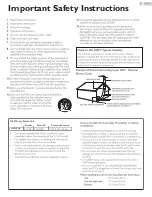 Preview for 4 page of Emerson LF402EM6 Owner'S Manual