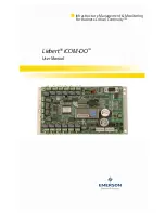 Предварительный просмотр 1 страницы Emerson Liebert ICOM-DO User Manual