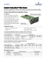 Preview for 1 page of Emerson Liebert Intellislot IS-WEBCARD Installation Sheet