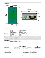 Preview for 2 page of Emerson Liebert Intellislot IS-WEBCARD Installation Sheet