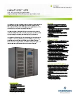 Emerson Liebert NXL 250 kVA Brochure preview