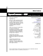 Preview for 39 page of Emerson Liebert OpenComms-485 Reference Manual