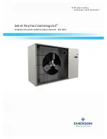 Emerson Liebert Prop Fan Condensing Unit Installation, Operation And Maintenance Manual preview