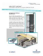 Emerson Liebert XD CoolFrame Brochure & Specs preview